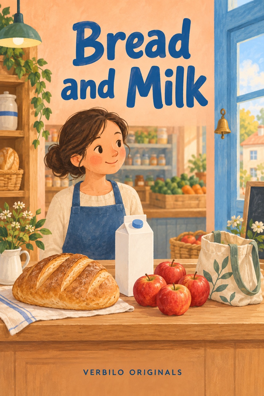 Bread and Milk — illustrated cover