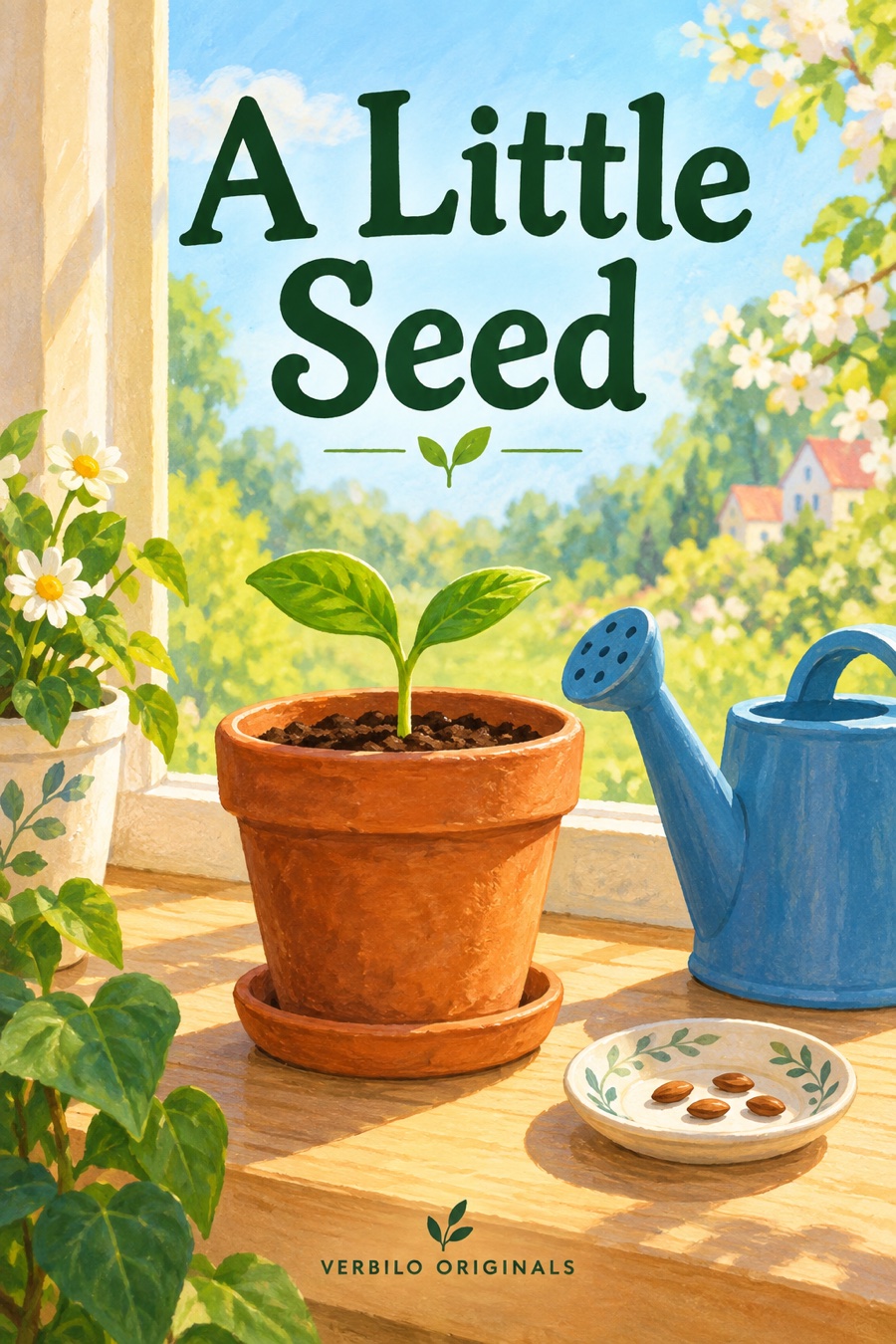 A Little Seed — illustrated cover