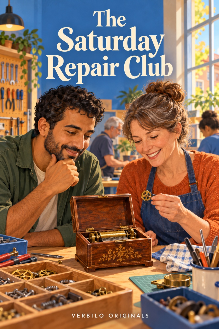 The Saturday Repair Club — illustrated cover