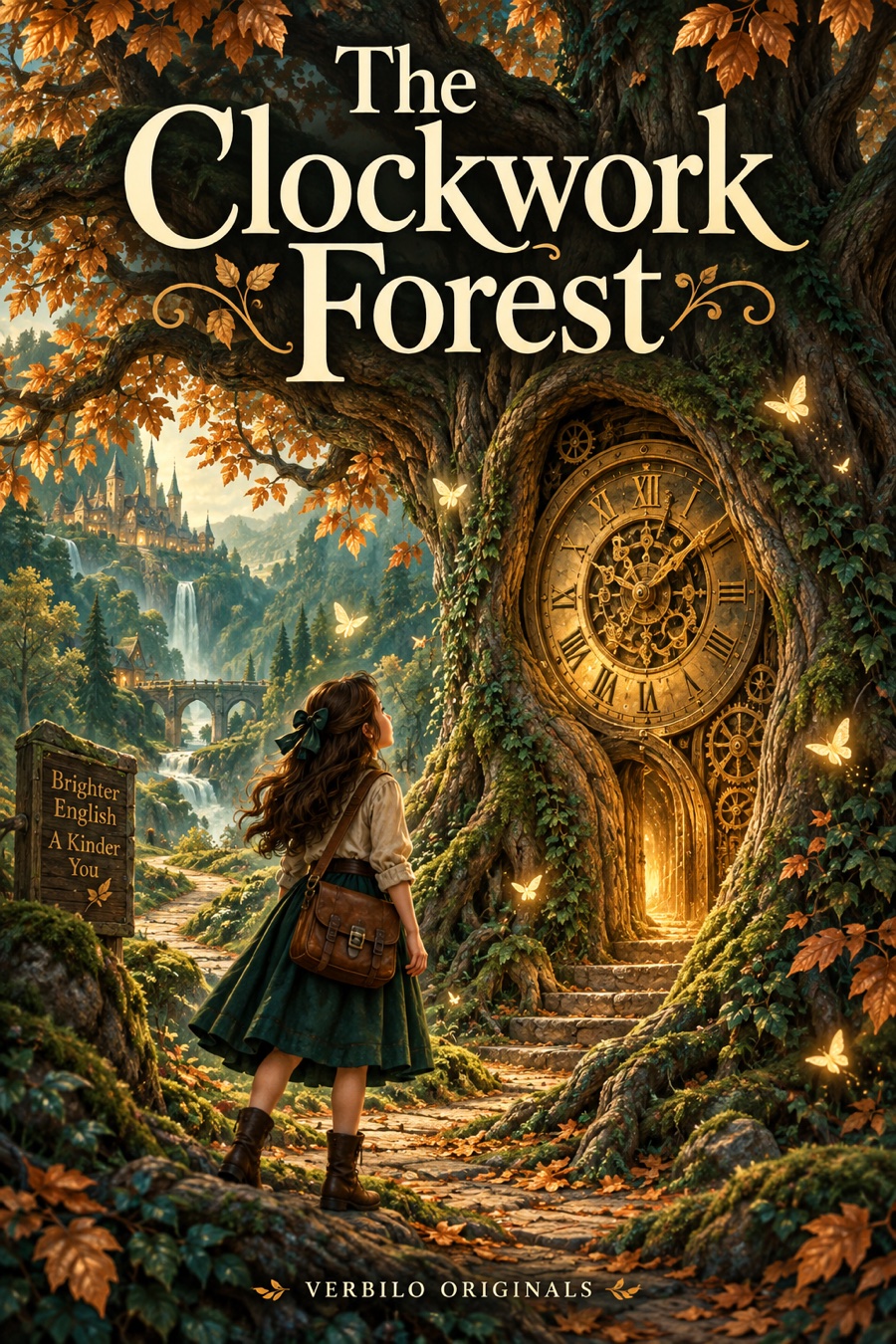 The Clockwork Forest — illustrated cover
