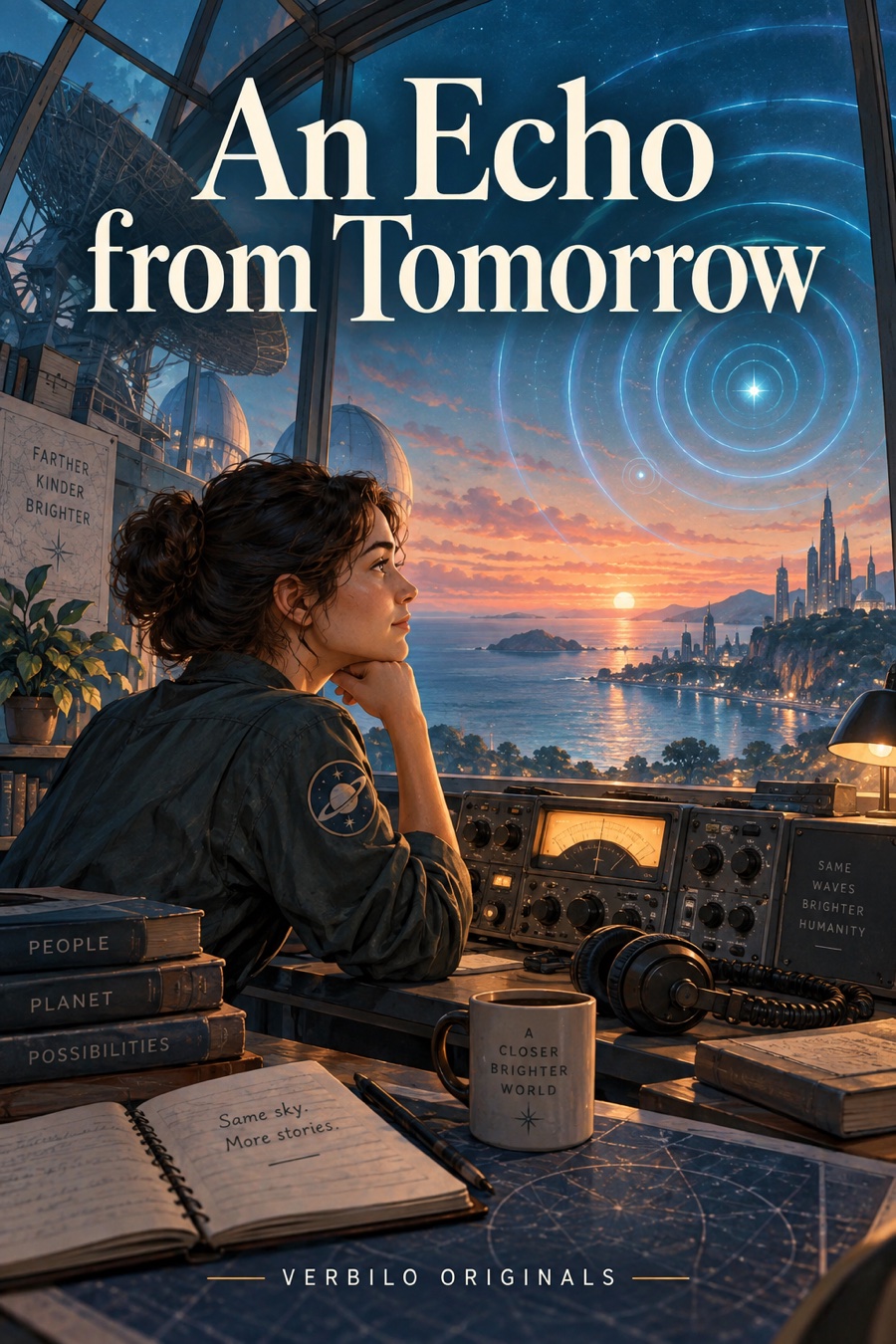 An Echo from Tomorrow — illustrated cover